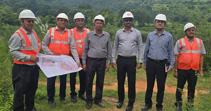 NCL CMD visits Jhingurda Project